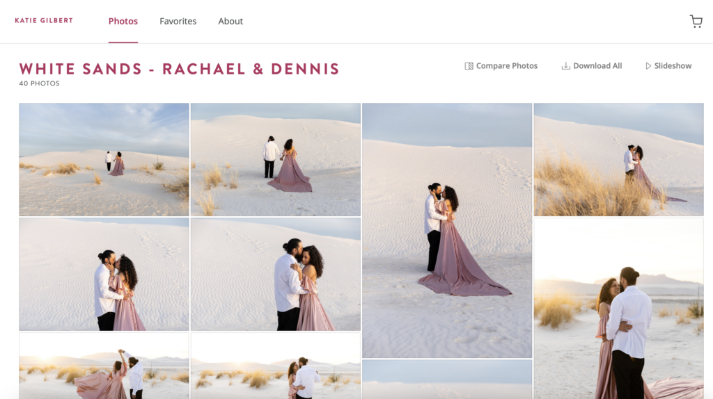 How I edit photo galleries | Katie Gilbert Photography