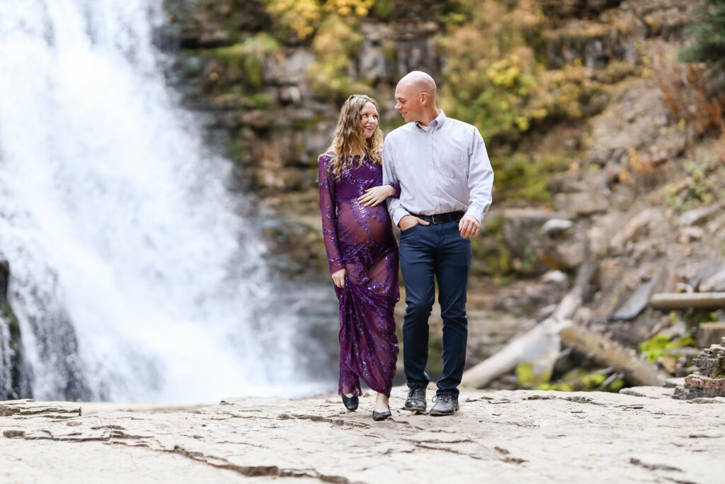 Ousel Falls maternity session. 